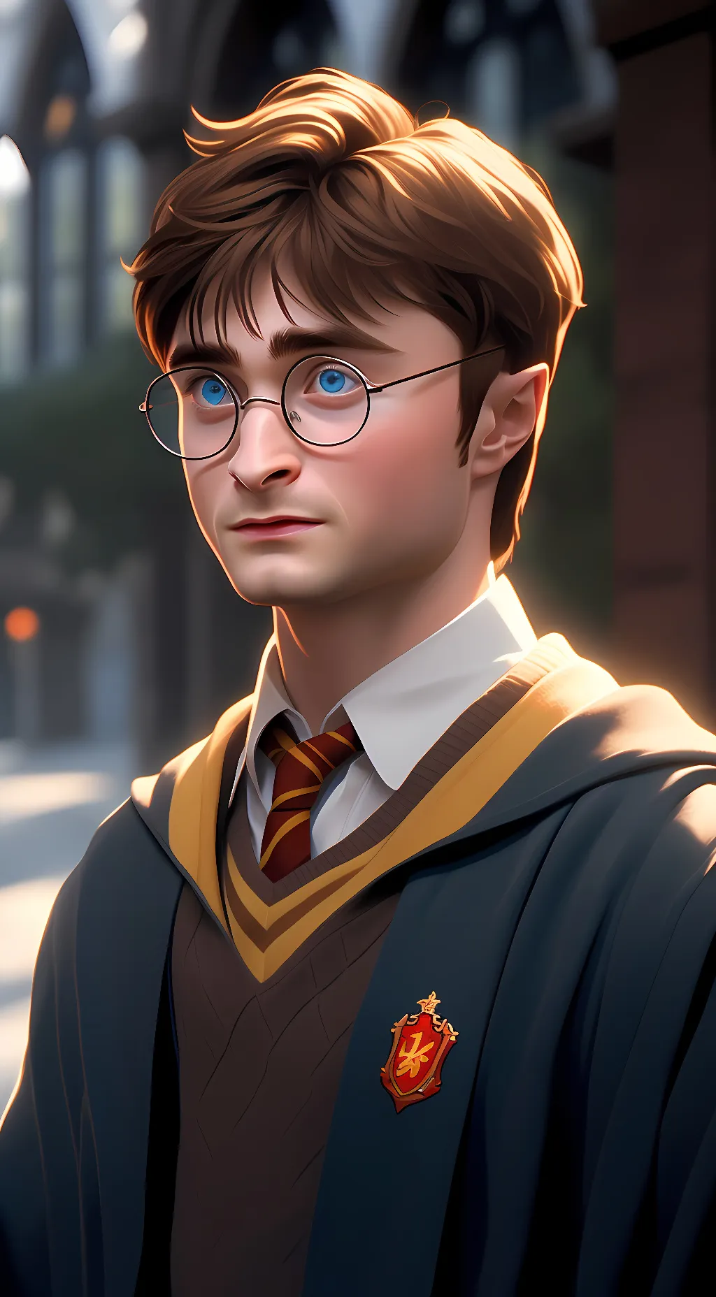 ai character: Harry Potter background