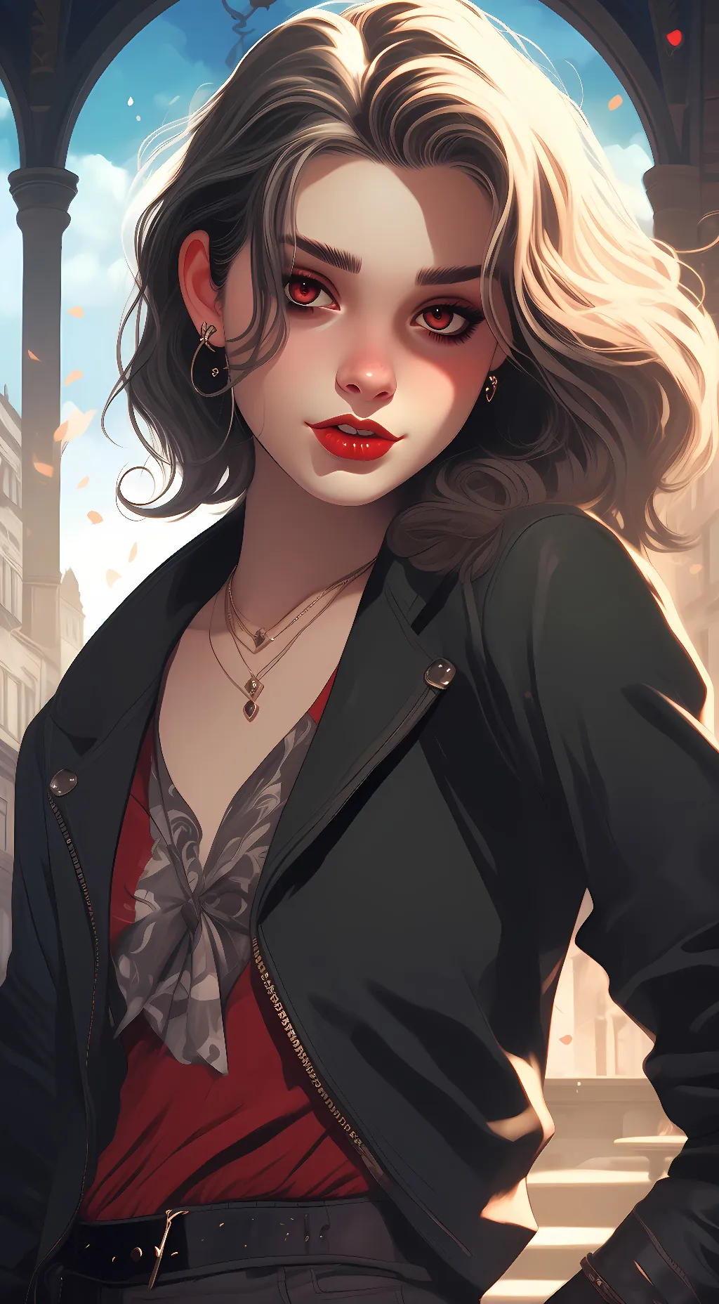 ai character: Romie background