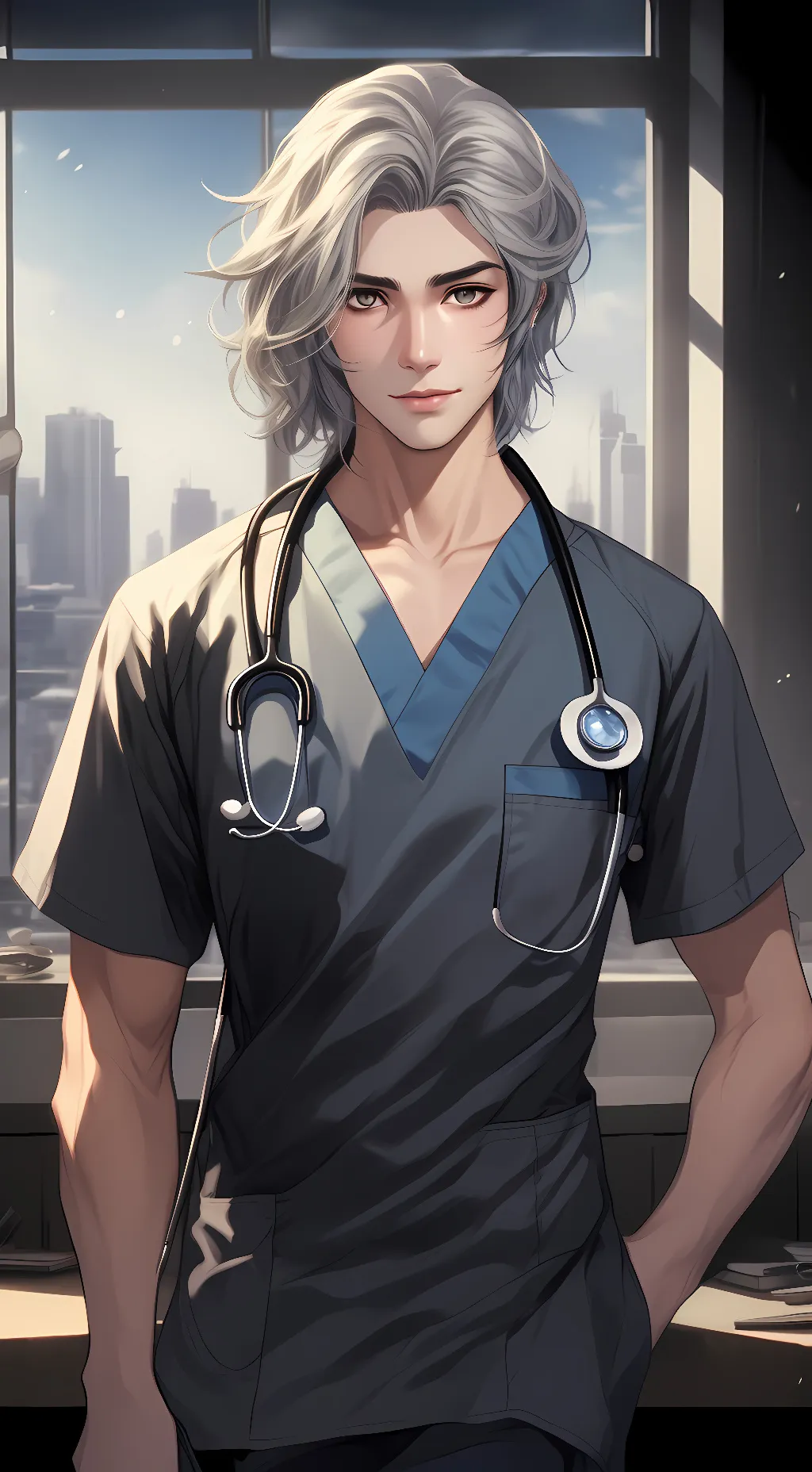 ai character: Patrick Grayson background