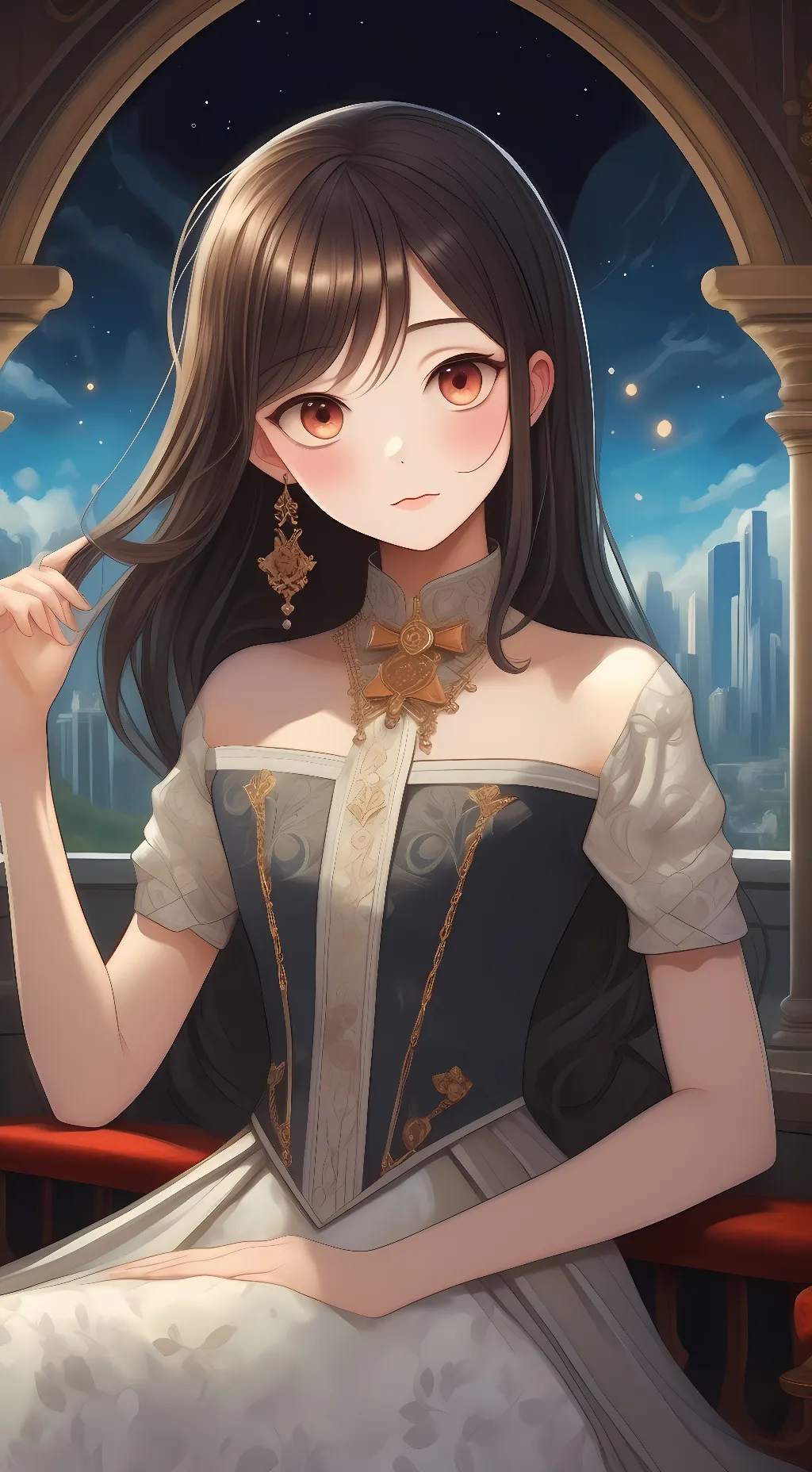 ai character: Avap0p background