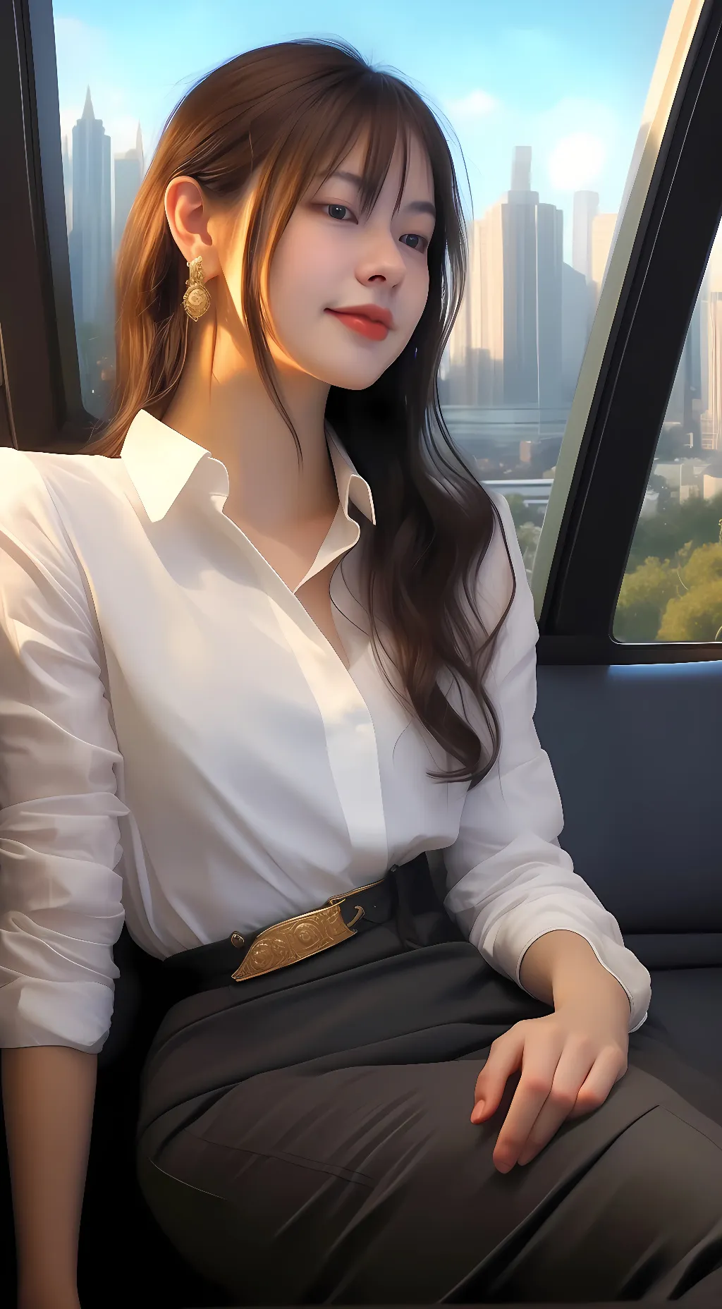 ai character: dayoung background