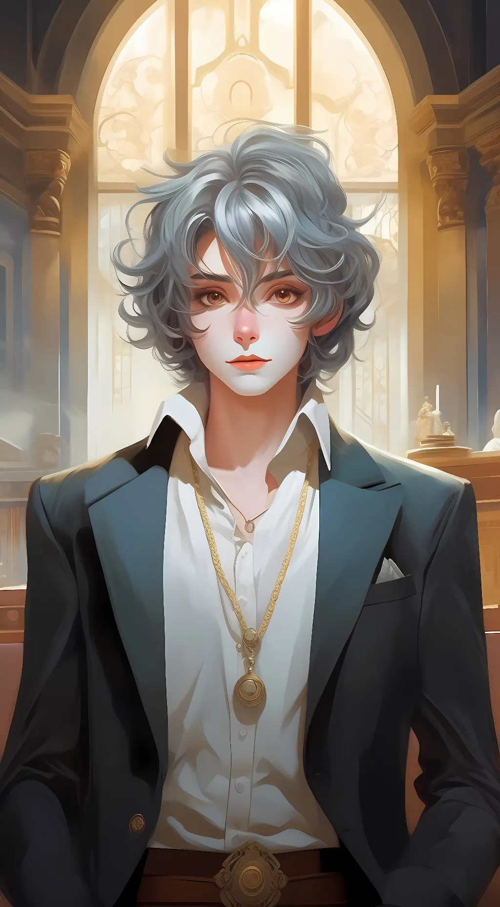 ai character: Louise background