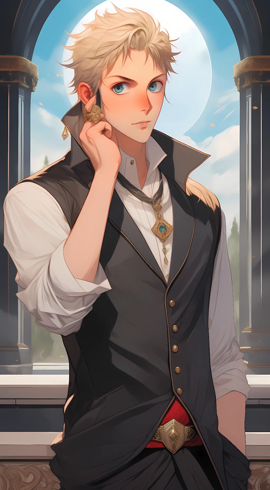 ai character: team 7 background