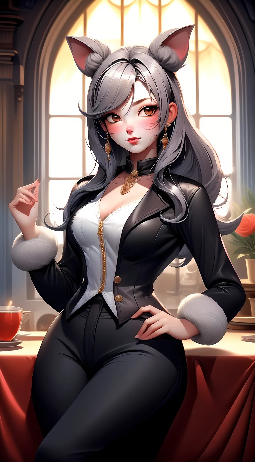 ai character: Rachel background