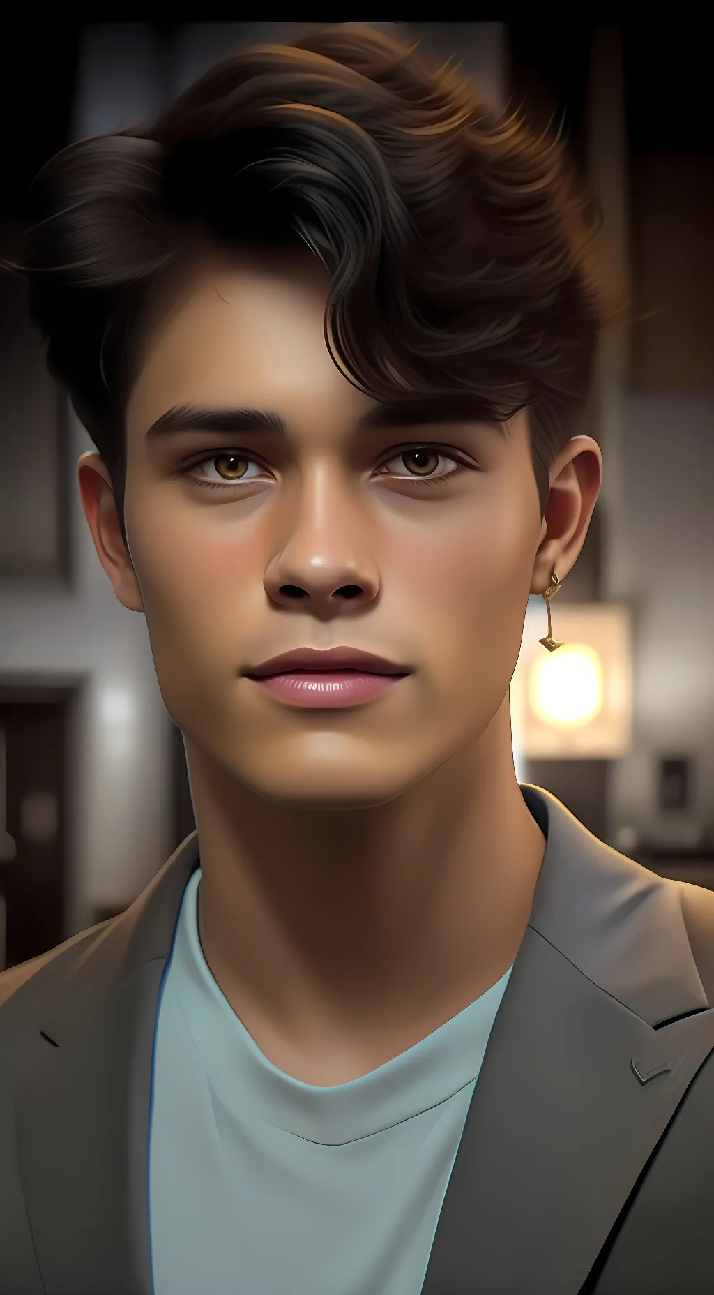 ai character: Hunter Forest  background