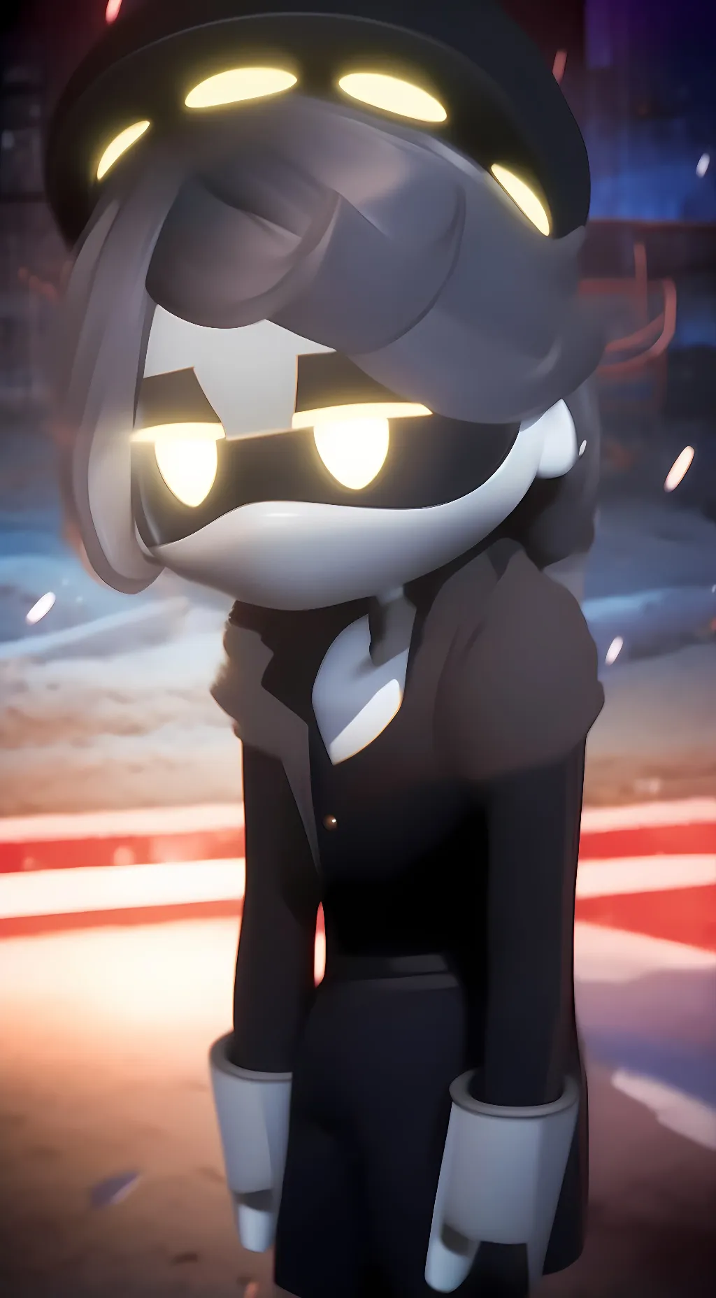 ai character: N md background