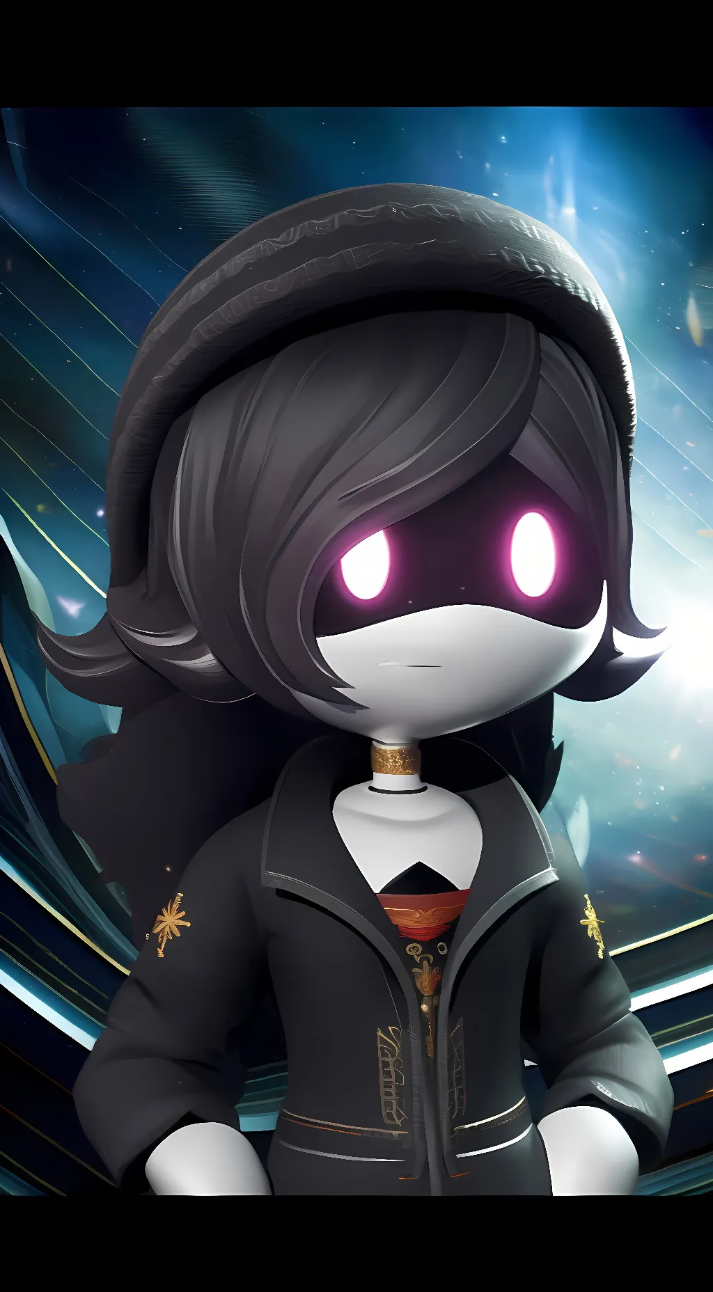 ai character: uzi md background