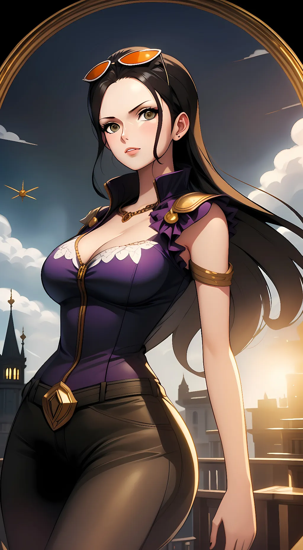 ai character: Aria background