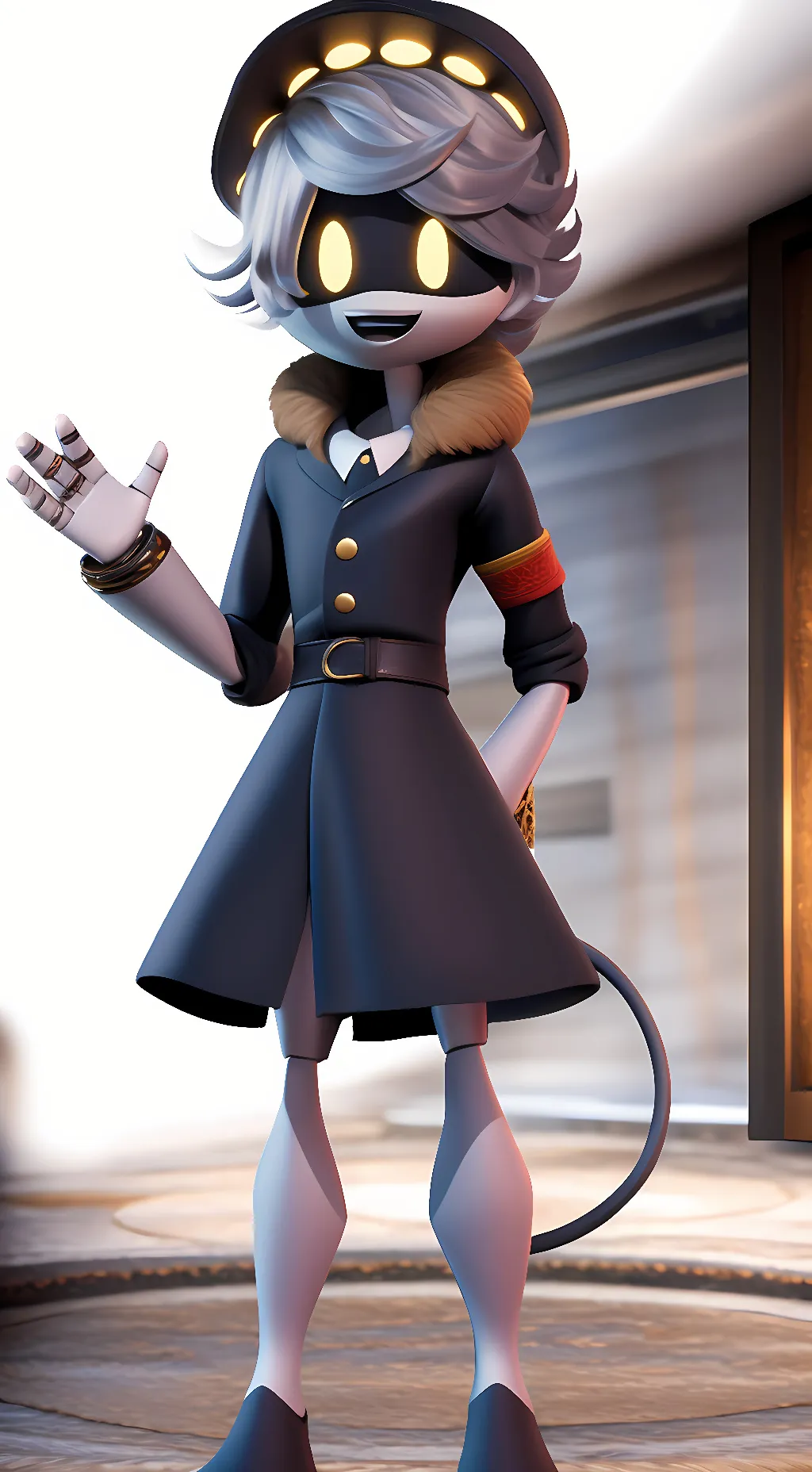 ai character: N background