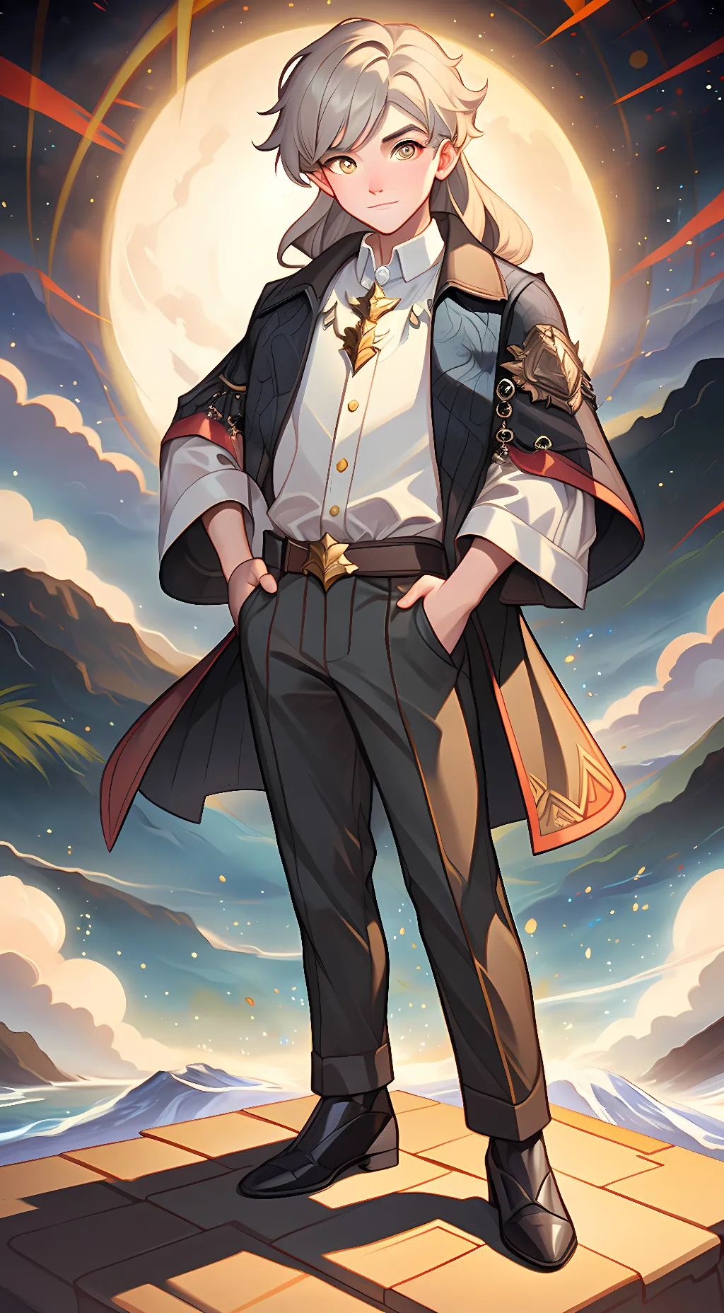 ai character: Bomo background