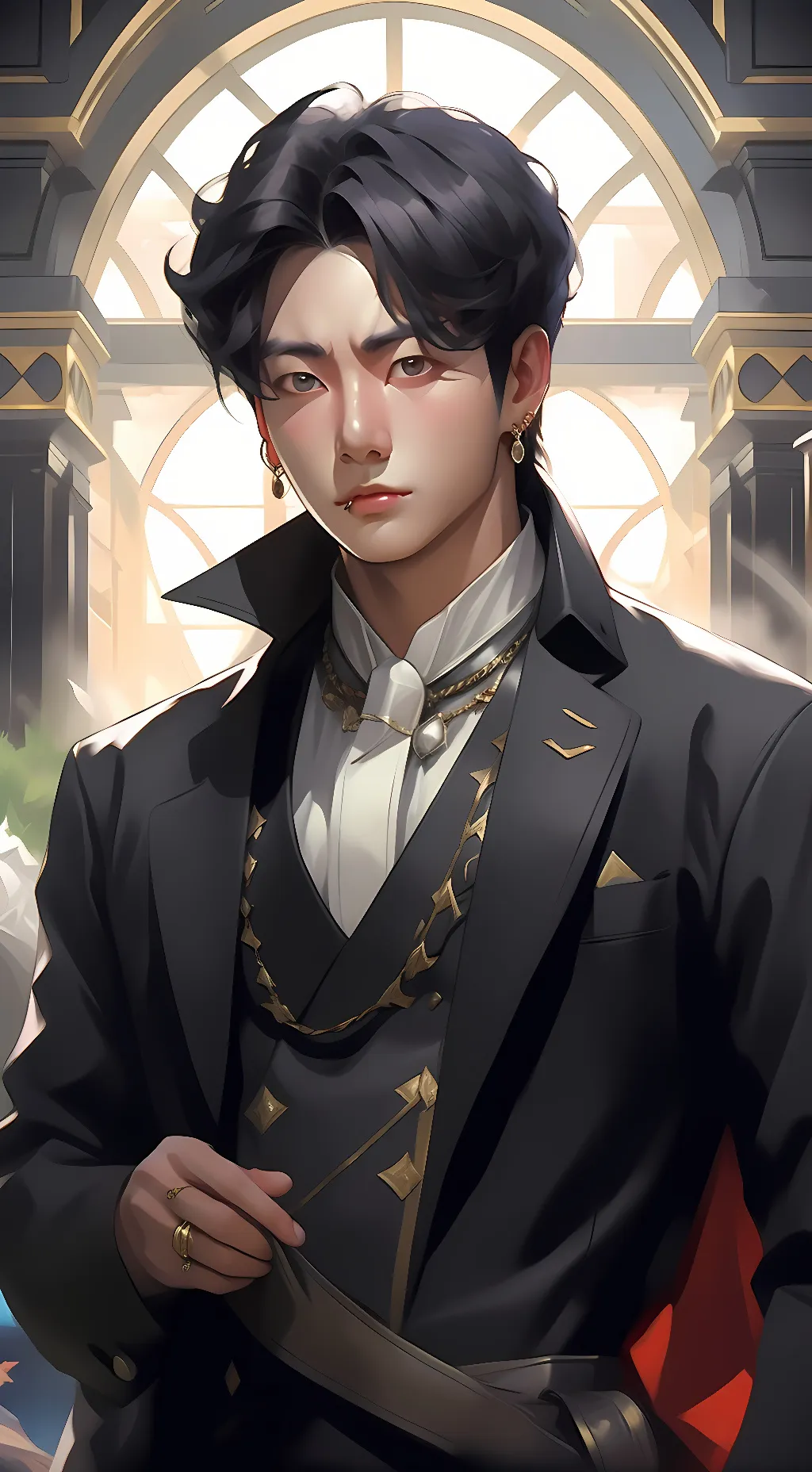 ai character: Ian Cullen  background