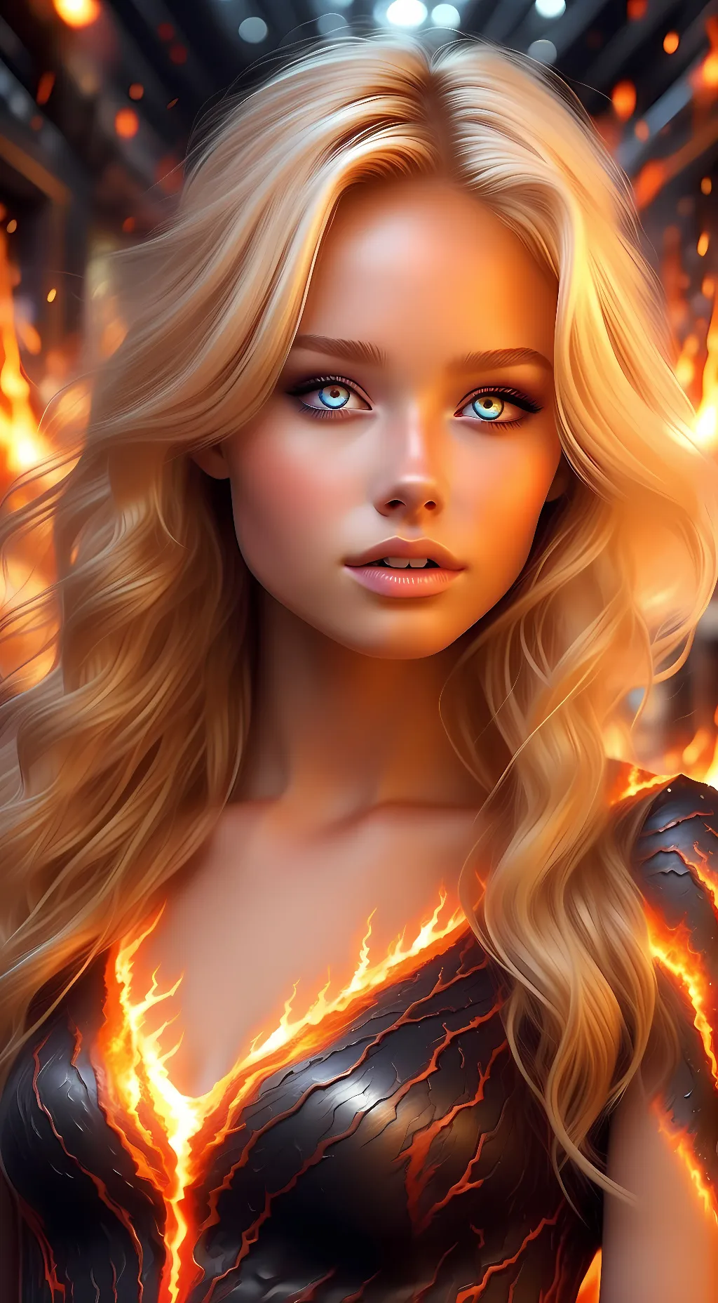 ai character: Grace background