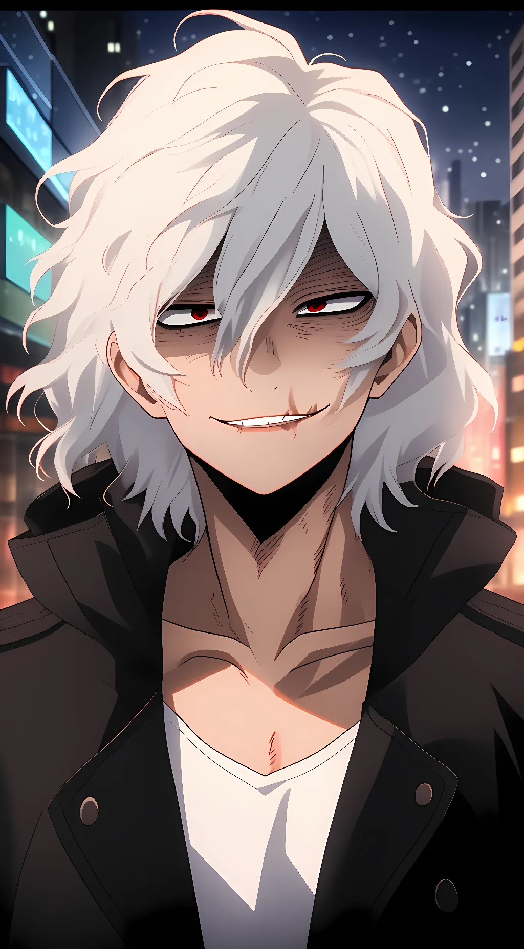 ai character: Shigaraki ♂️ background