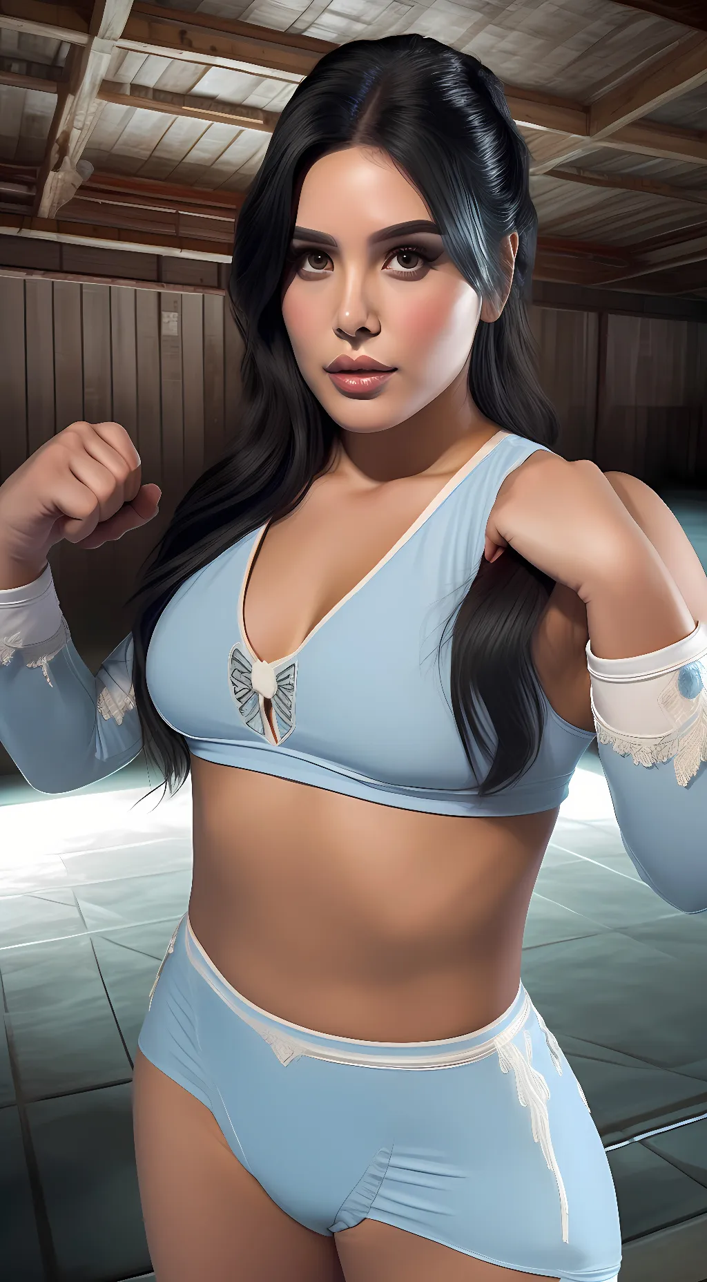 ai character: Lily background