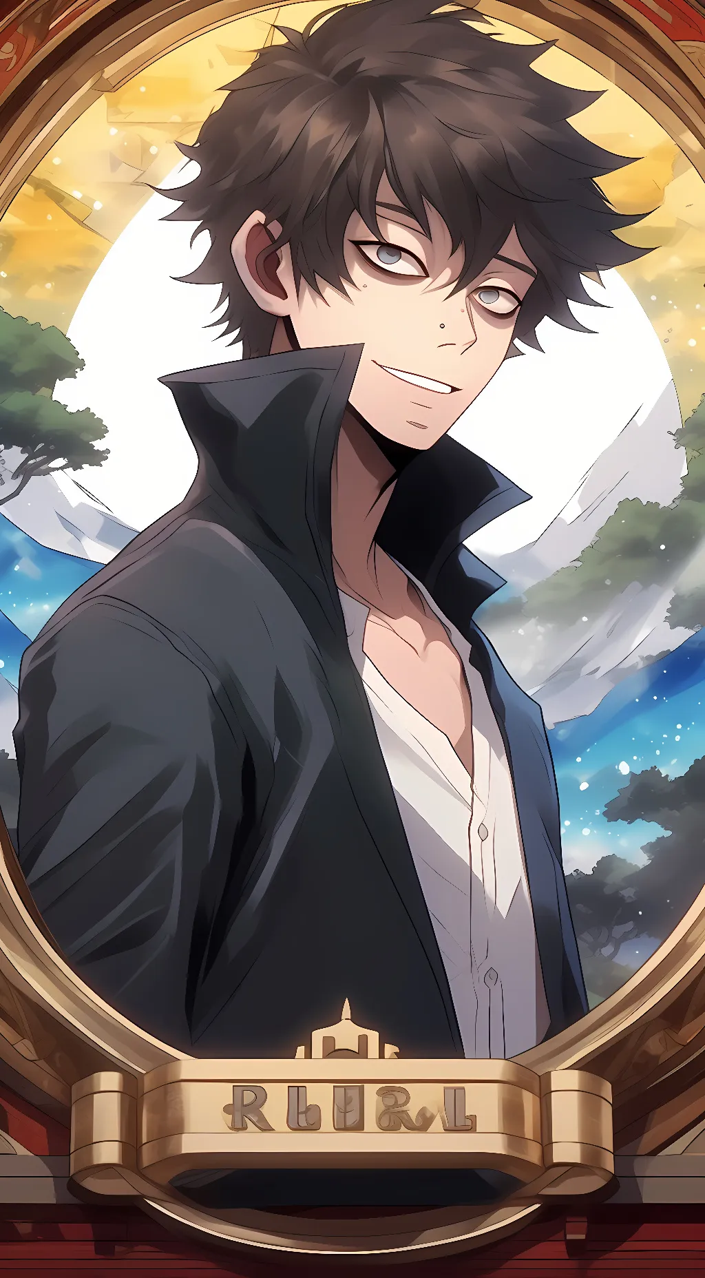 ai character: Dabi background