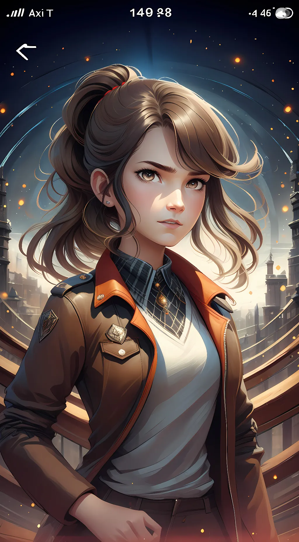 ai character: Alison background