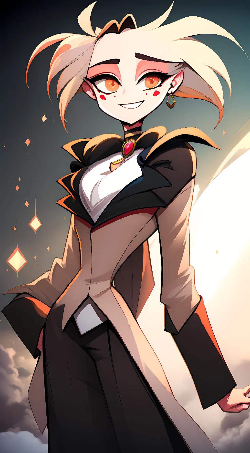 ai character: Angeldust background