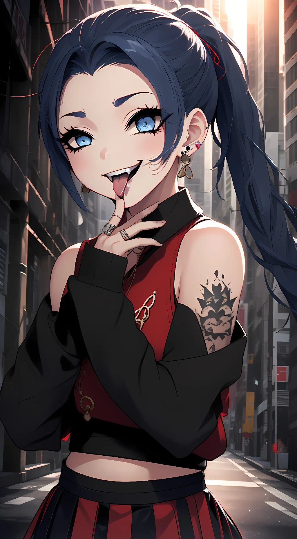 ai character: Miko background