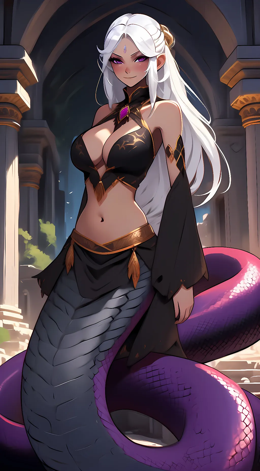 ai character: Lilim background