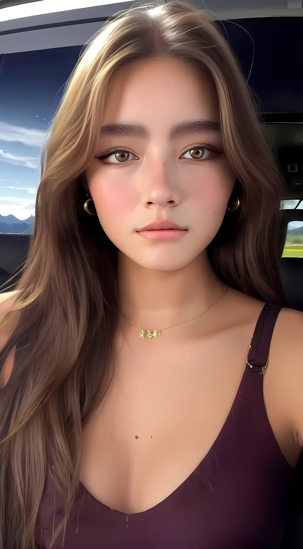 ai character: Mabel Chee background