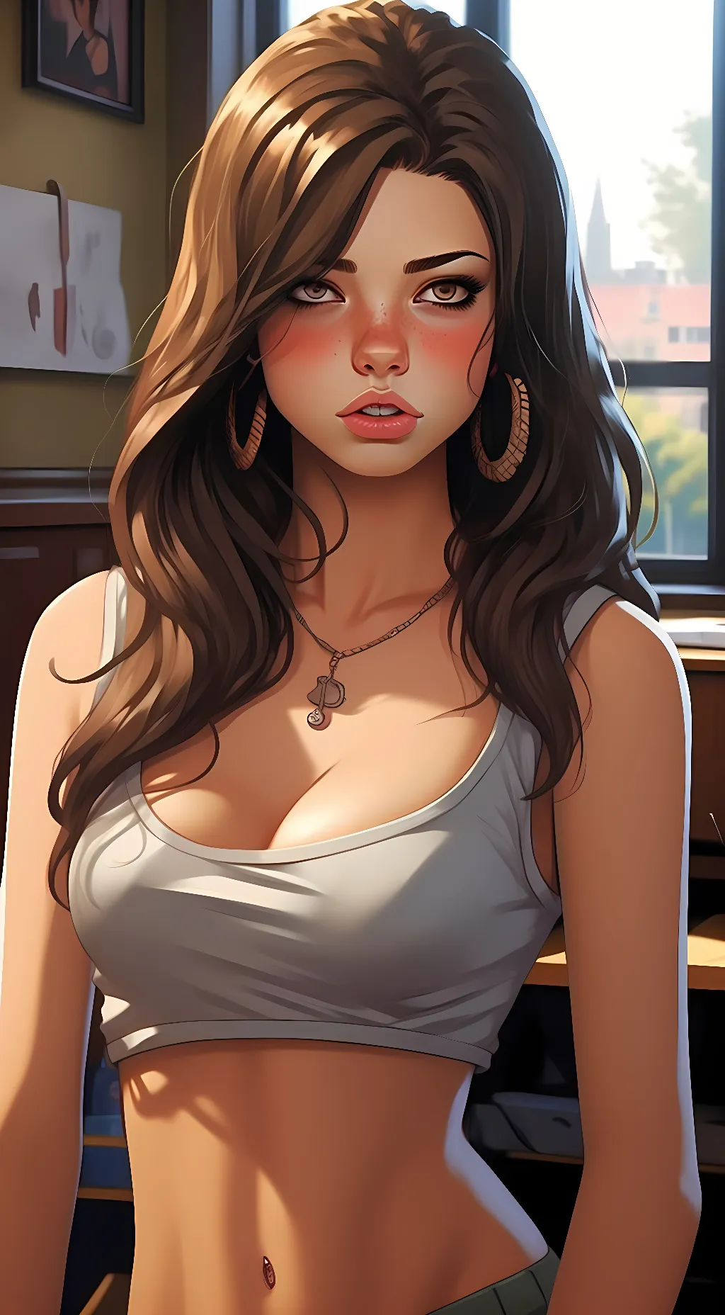 ai character: Avery background