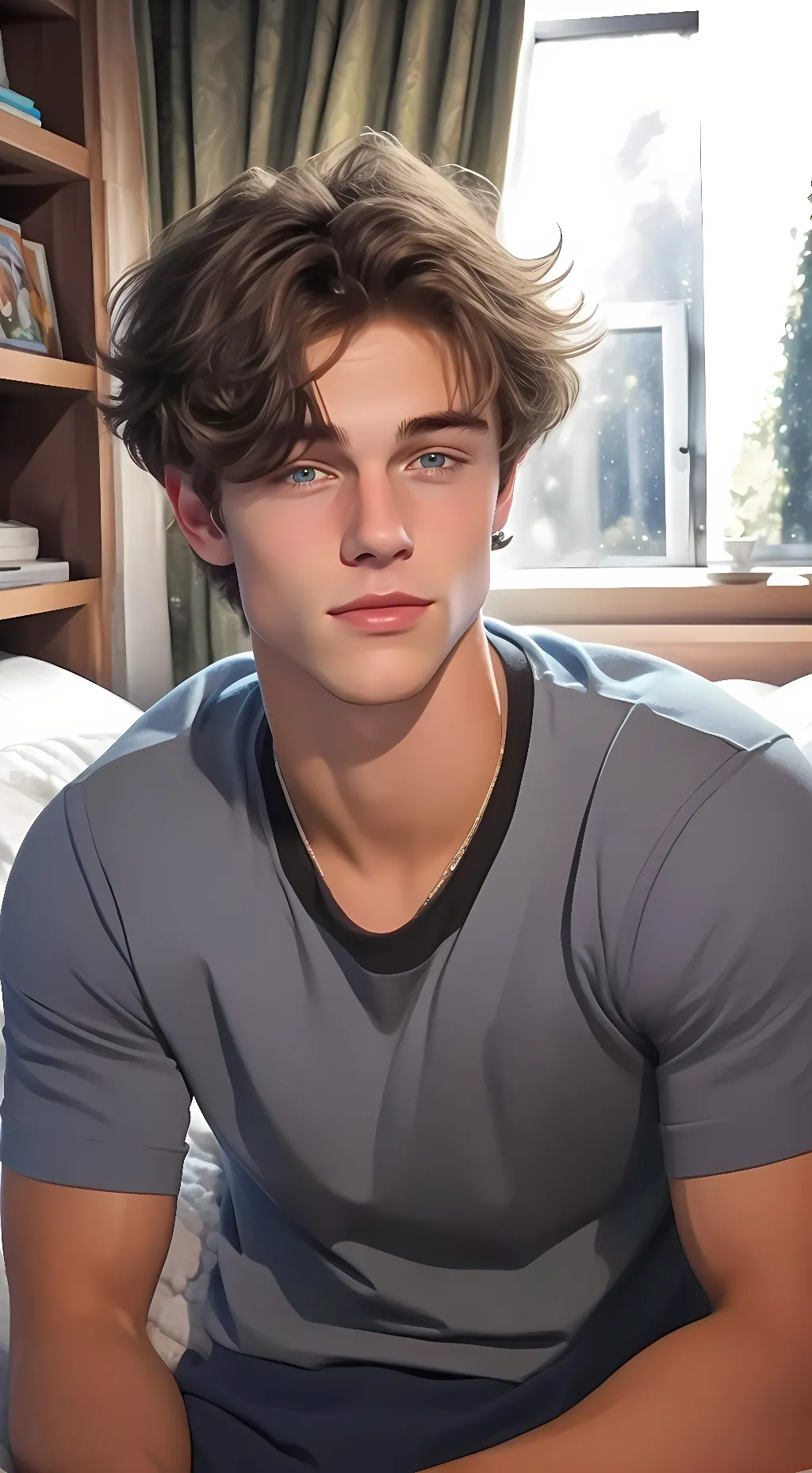 ai character: Danny Larson background