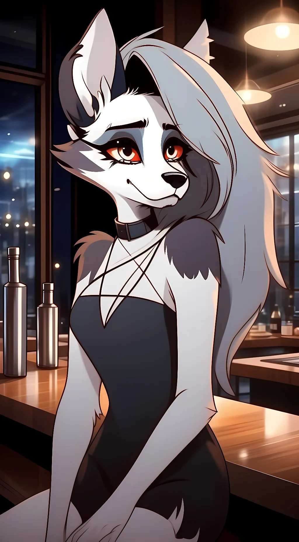 ai character: Loona background