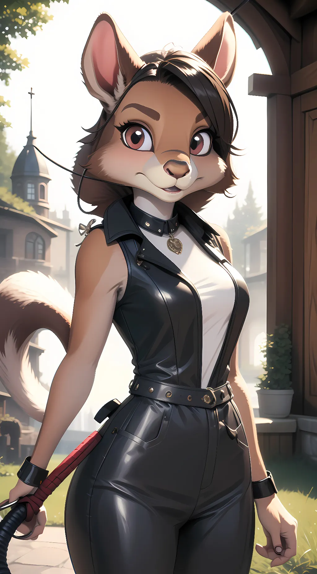 ai character: (fúta) Sandy  background