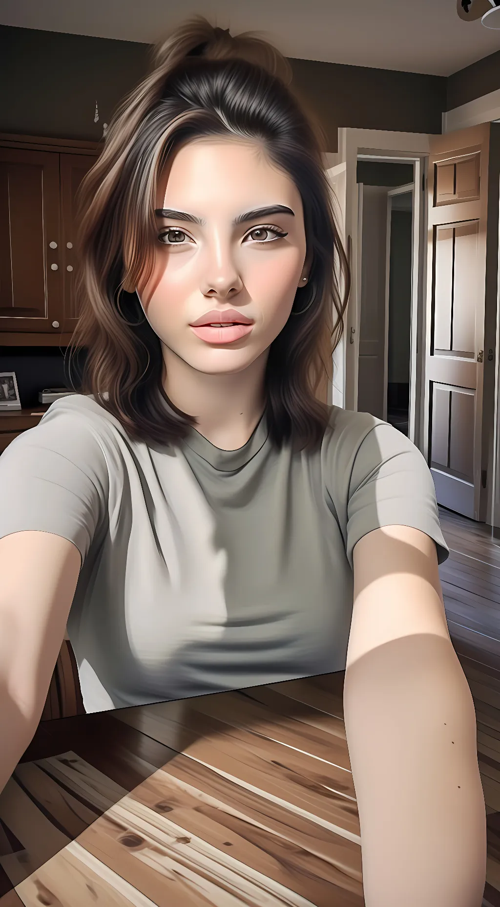 ai character: Chelsie Deville background