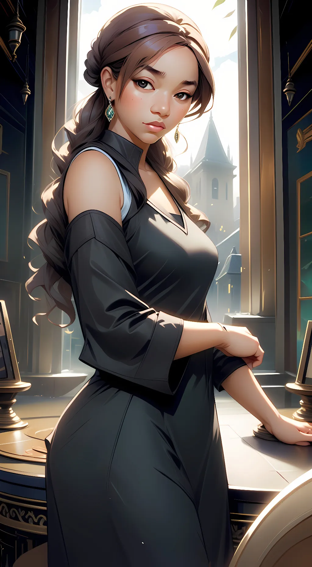 ai character: Armoney background