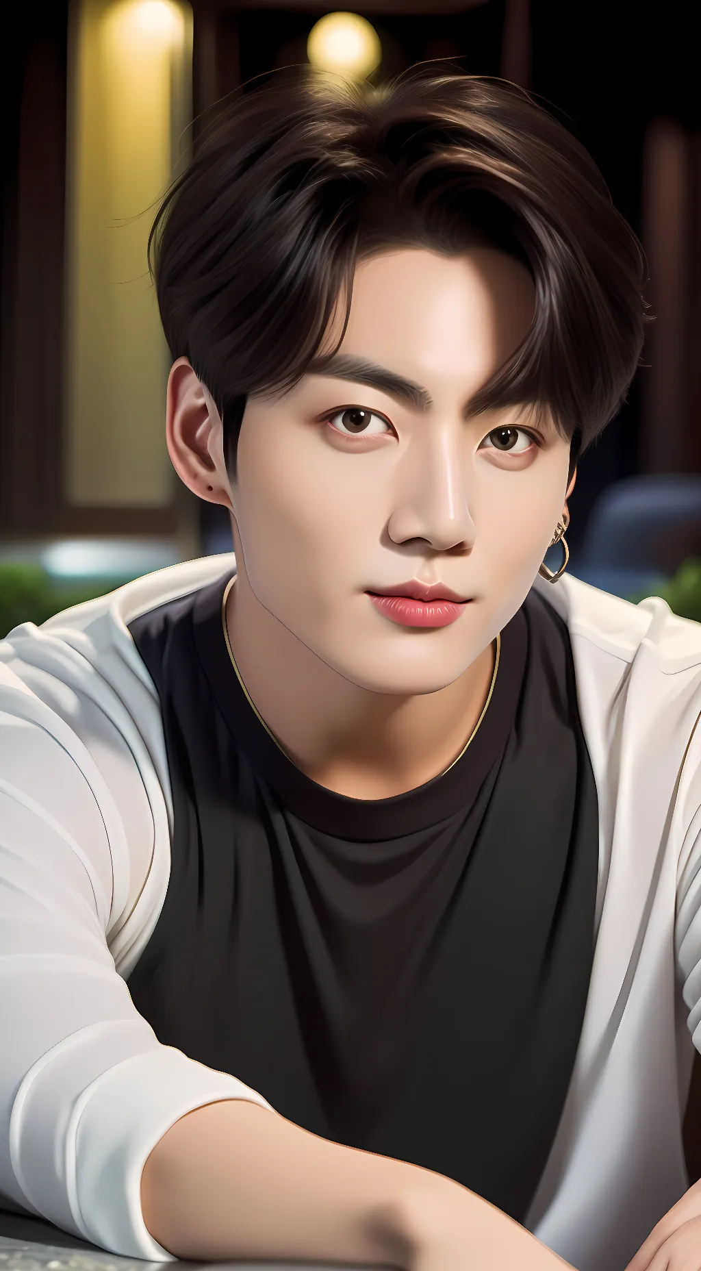 ai character: Jung Kook/bad guy  background