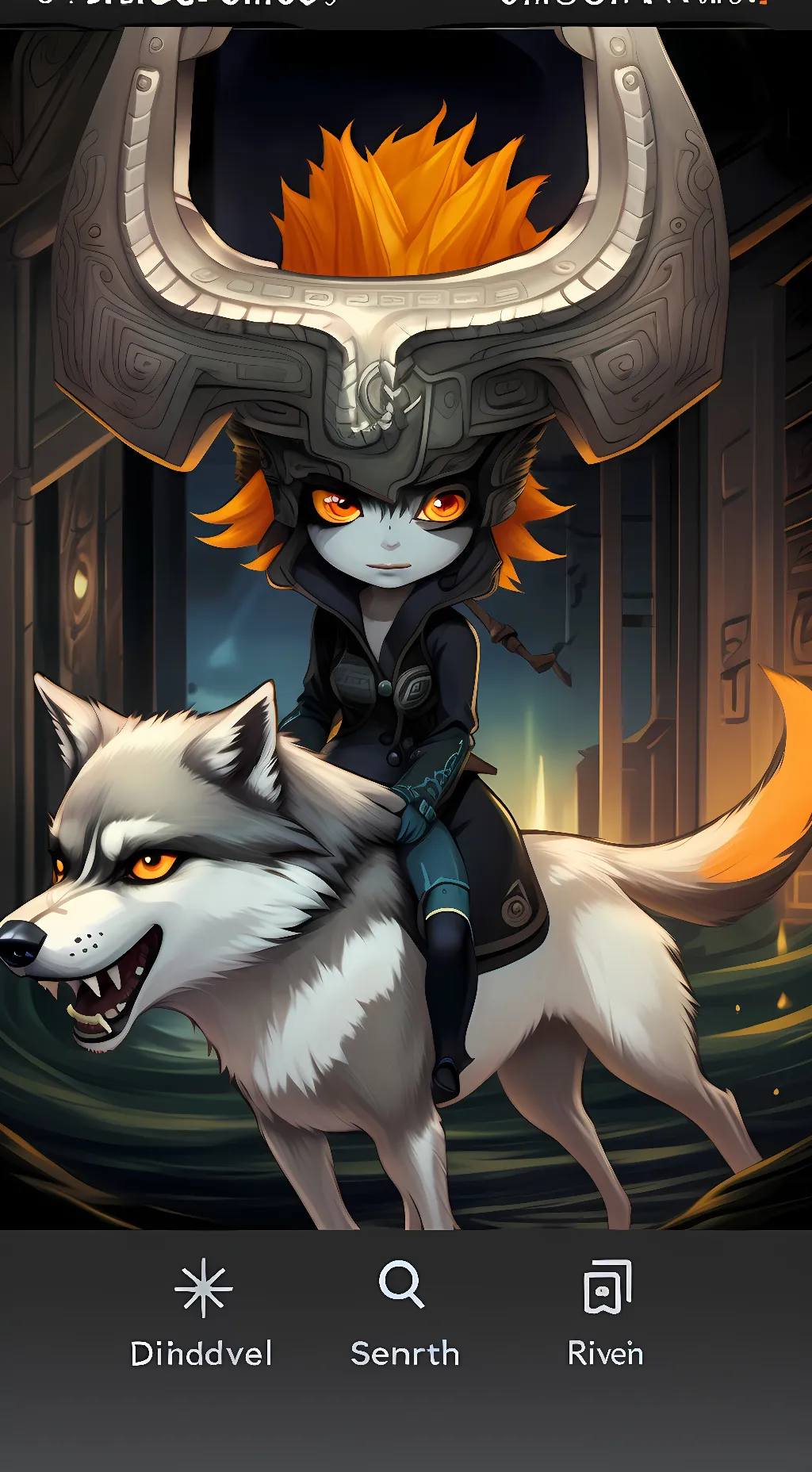 Talkie AI - Chat with Midna, wolf link