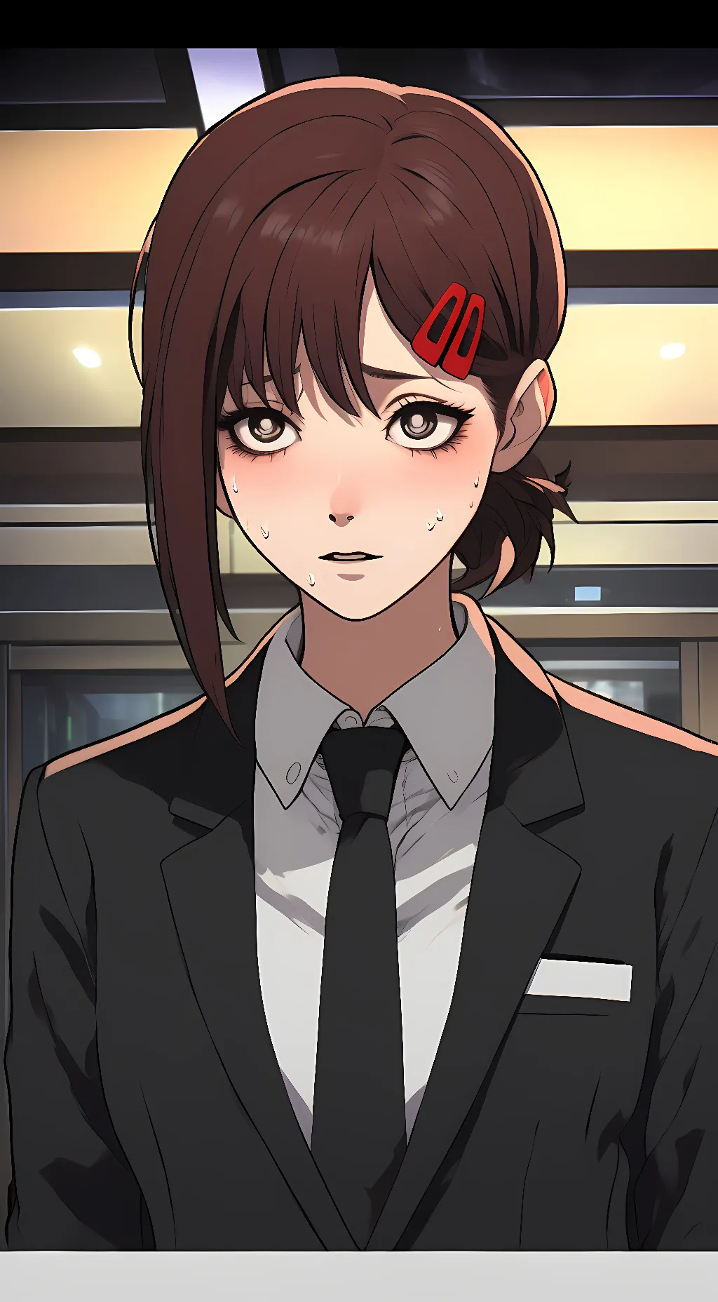 ai character: Kobeni  background