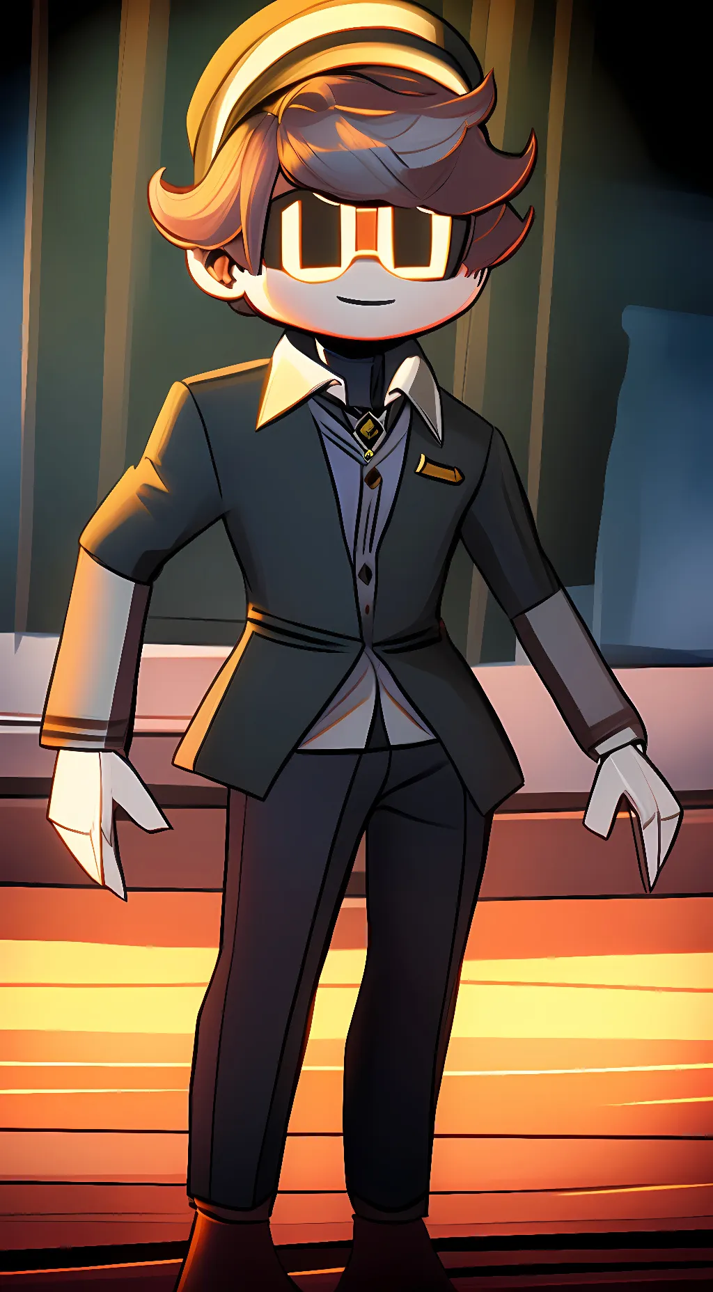 ai character: SerialDesignationN background