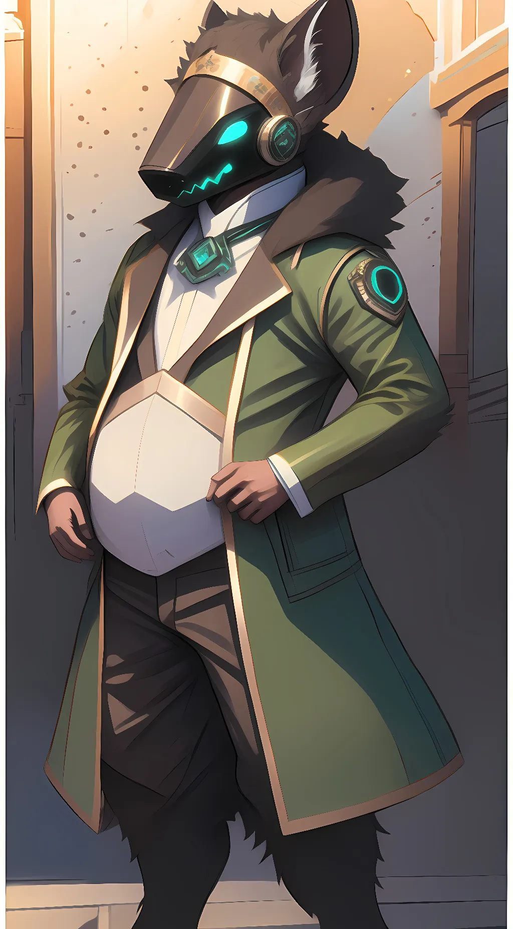 ai character: Terry (Fat) background