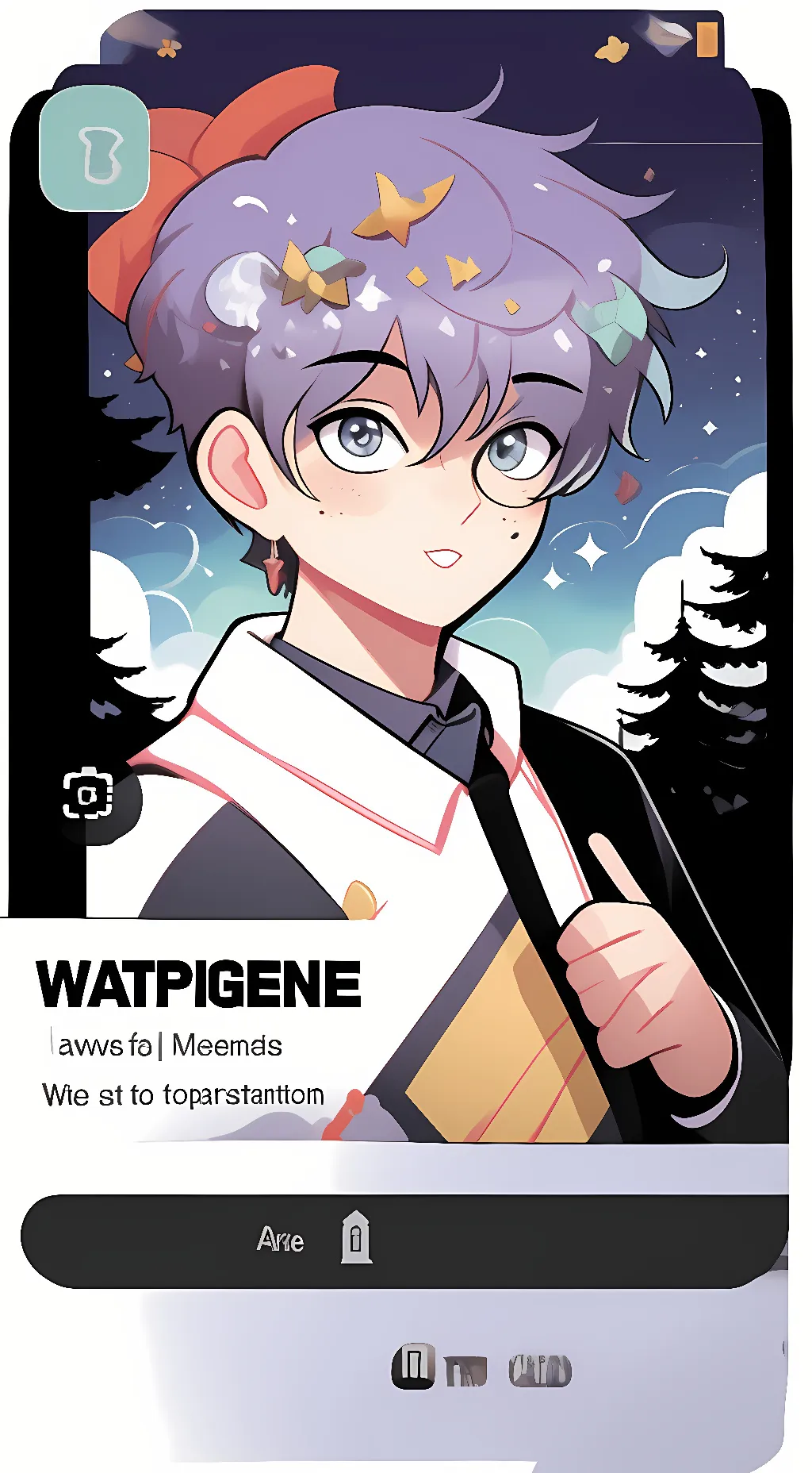 Talkie AI - Chat with Adrian (Nerd)