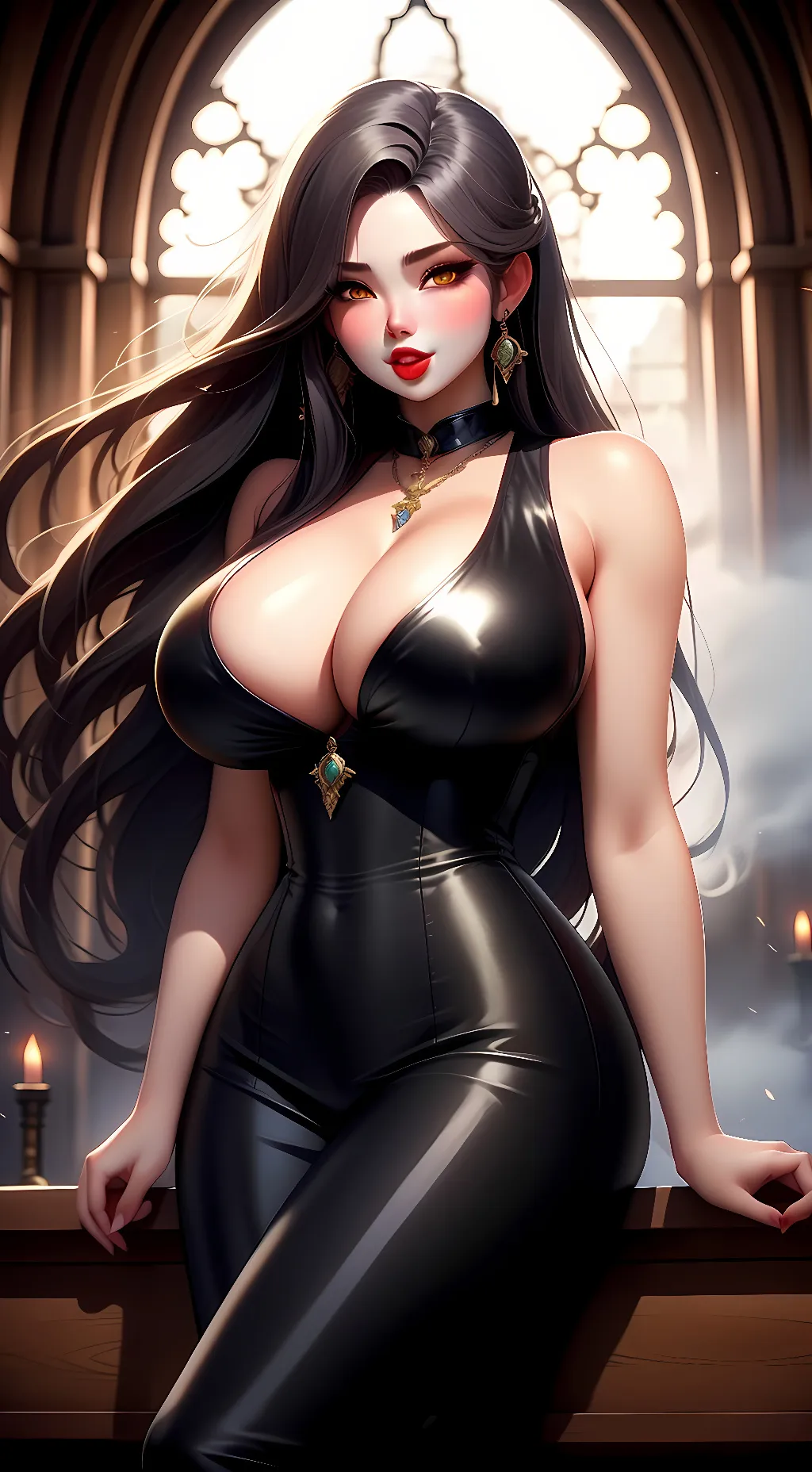 ai character: Anko yamada background