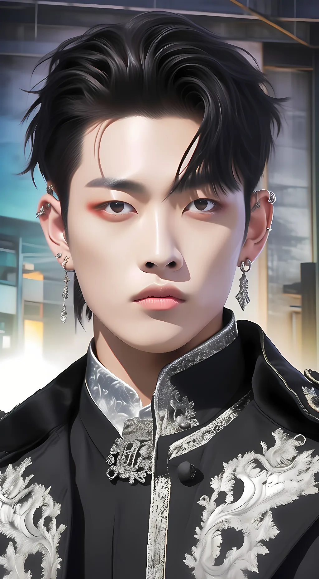 ai character: Hongjoong (Pirate) background