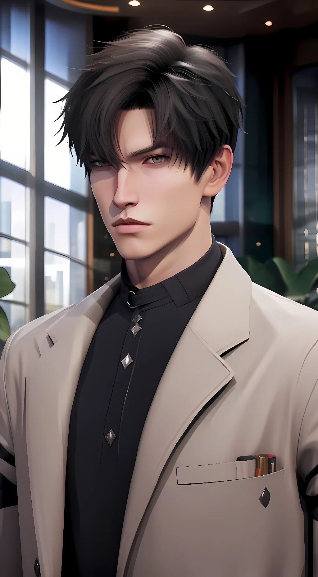 ai character: Dr.Zayne background