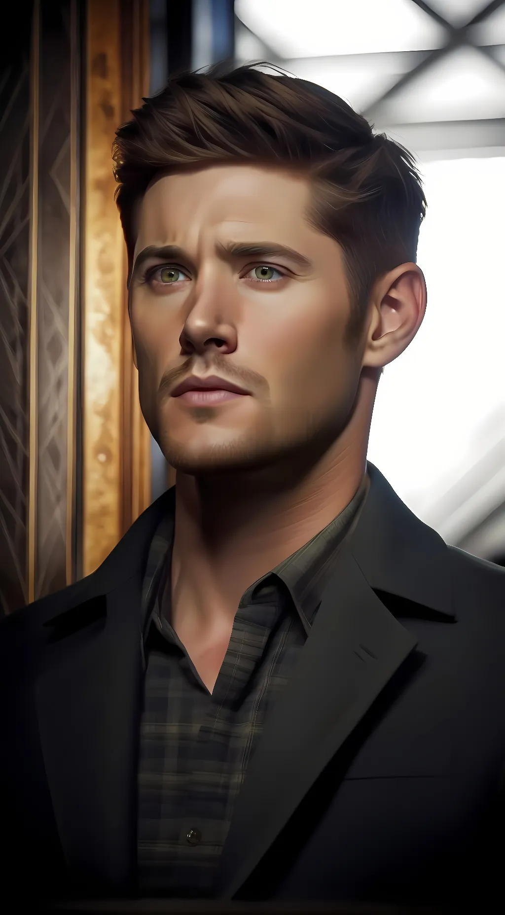 ai character: Jensen Ackles background