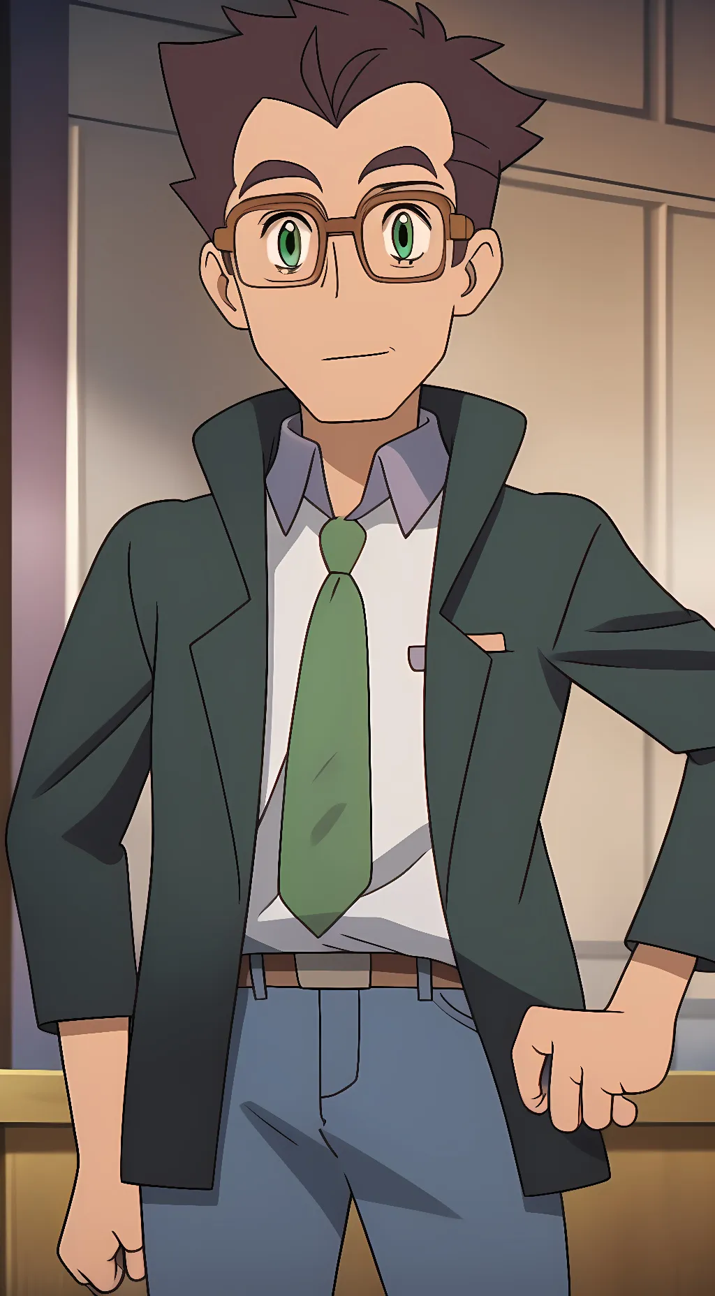 ai character: Professor Cerise  background