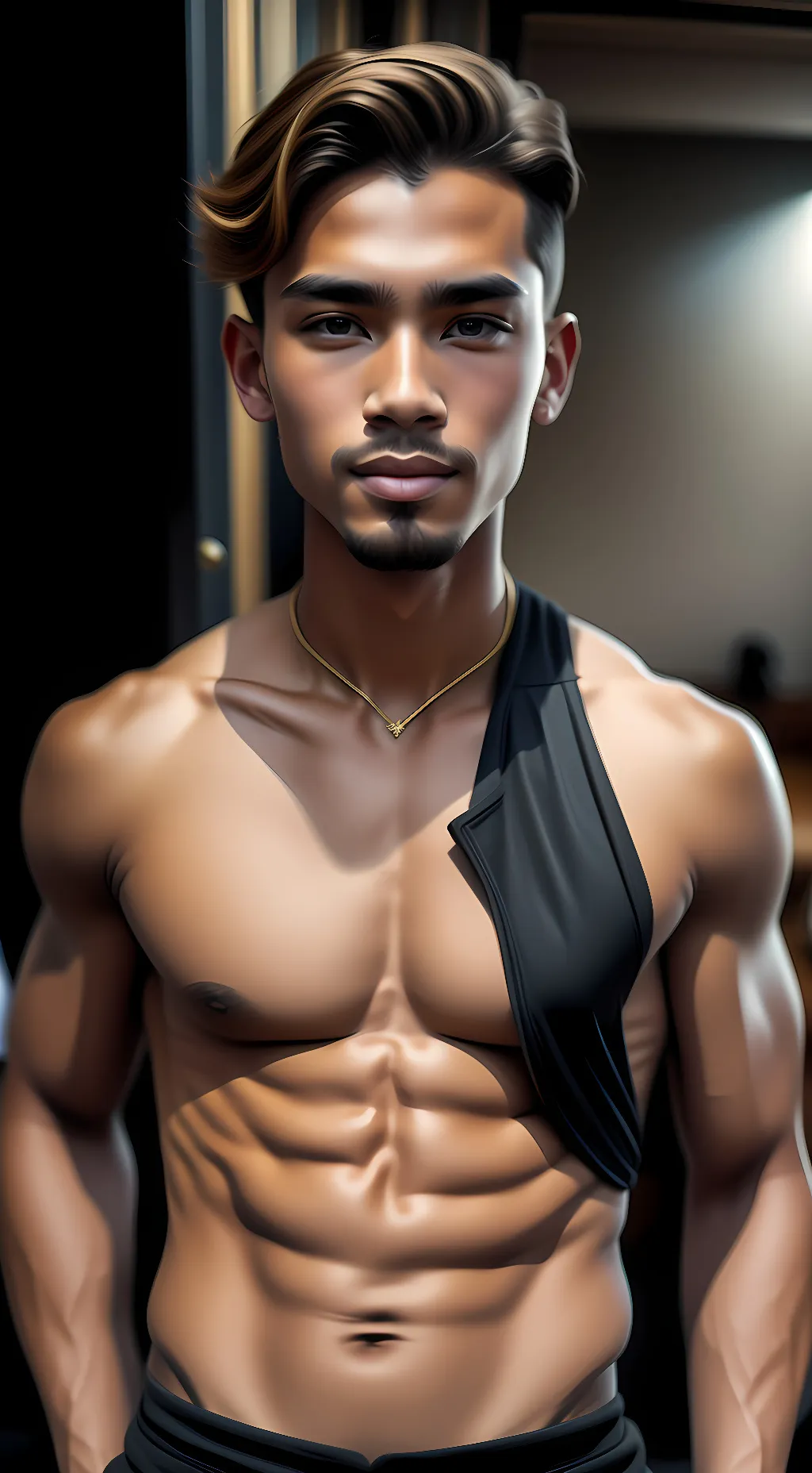 ai character: bara  background