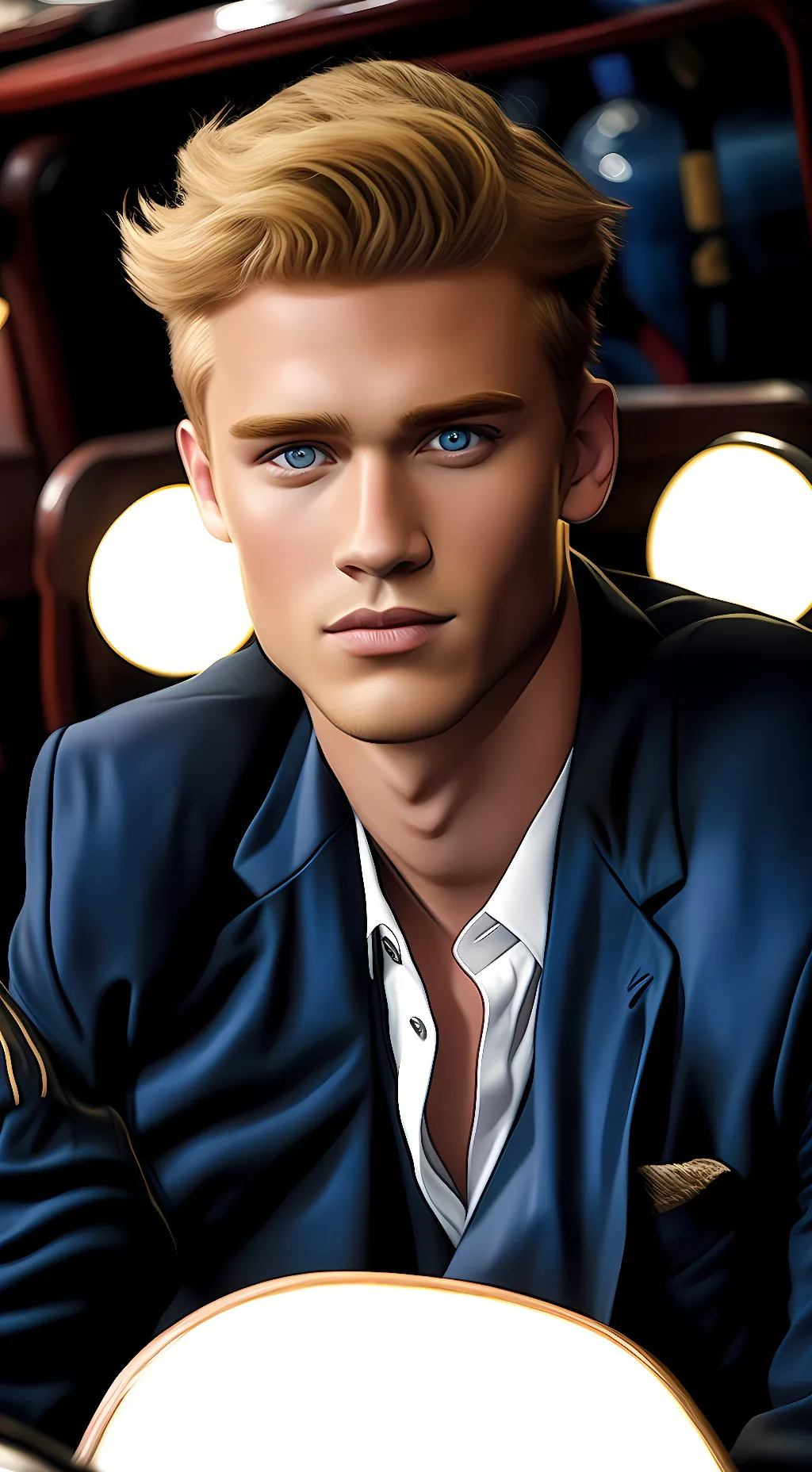 ai character: Lucas Russo background