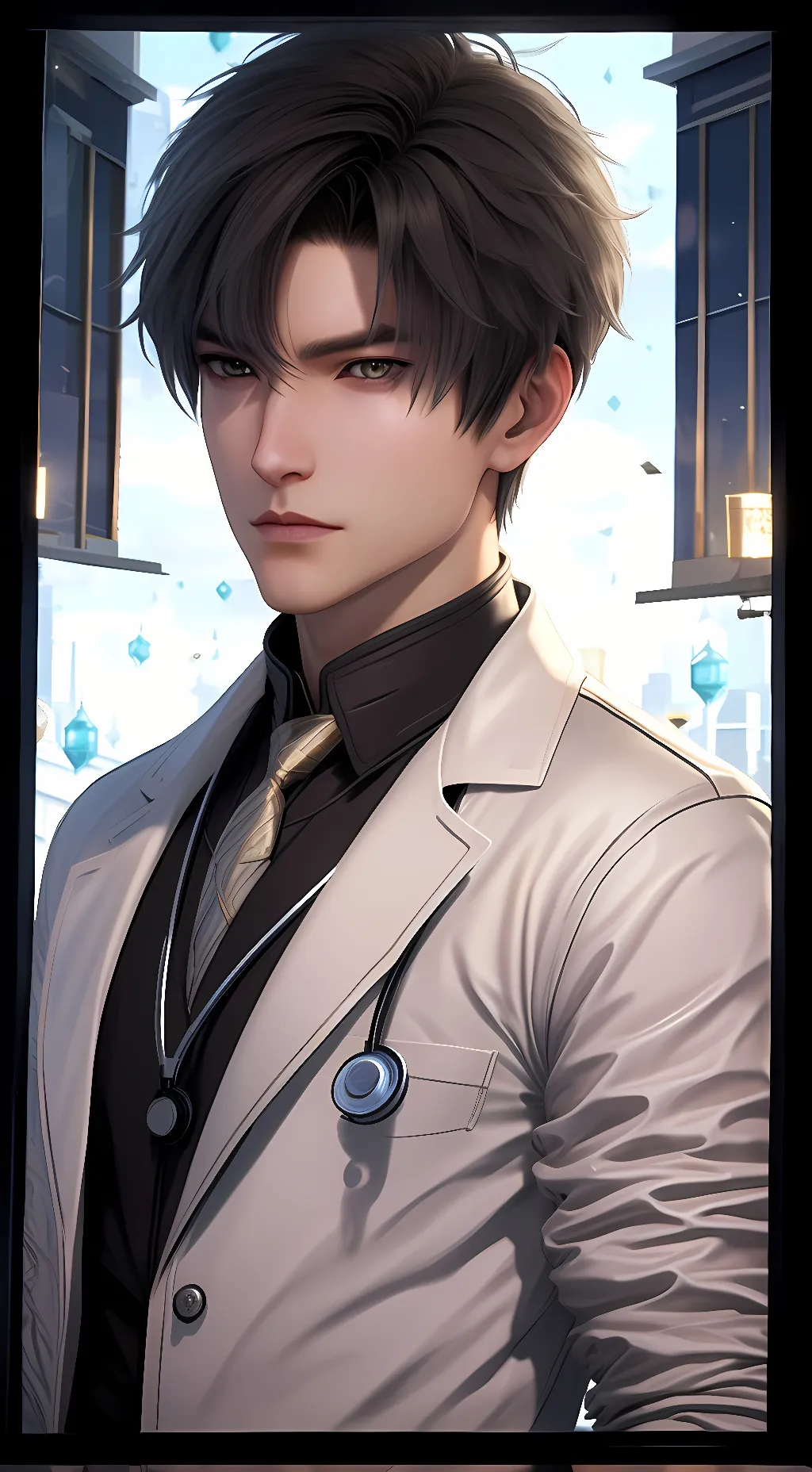 ai character: Dr. Zayne background