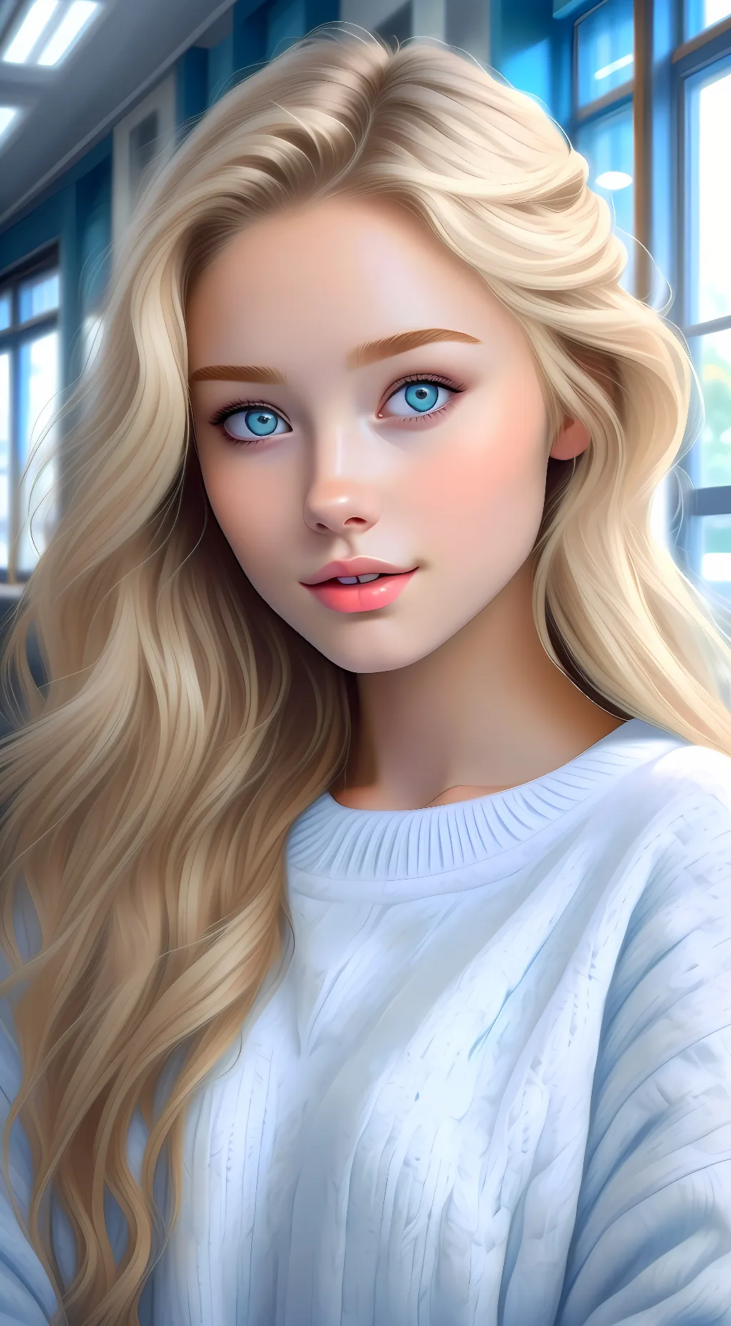 ai character: Olivia background