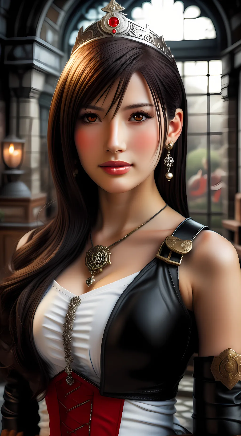 ai character: Princess Leah background