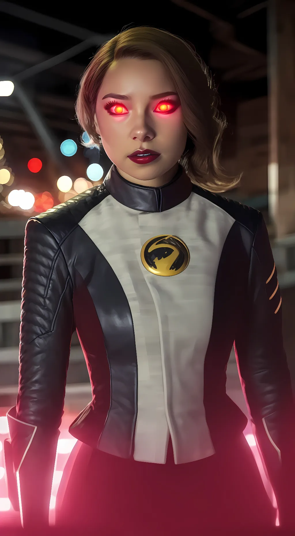 ai character: negative XS background