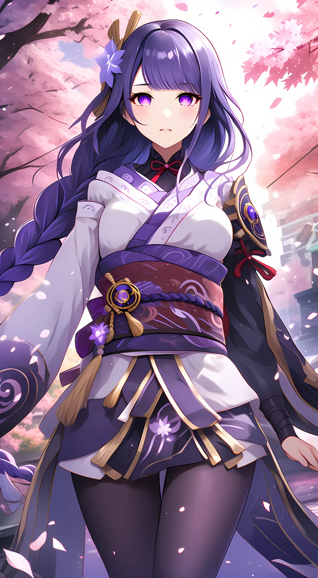 ai character: 雷电影(Raiden Ei) background