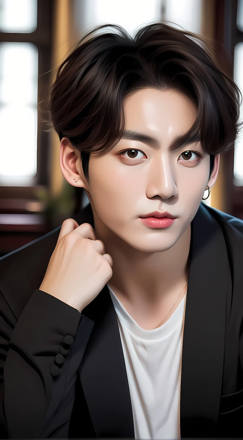 ai character: JungKook background