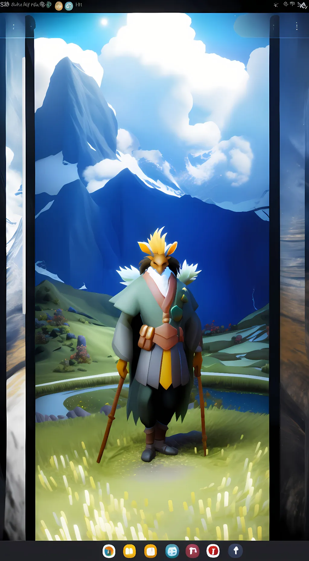 Talkie AI - Chat with Memory mountains